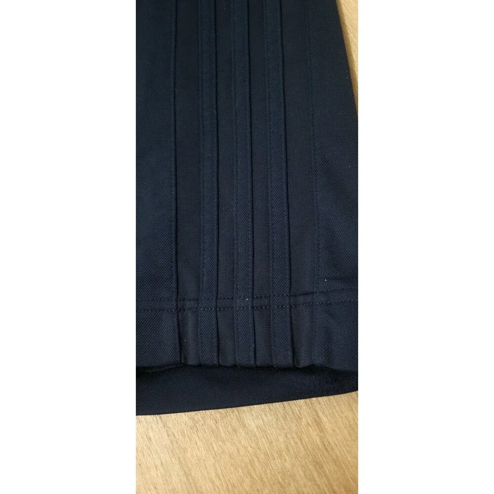Adidas Navy Blue Performance Sweatpants Large Men's Blue Stripes Side ACTIVE